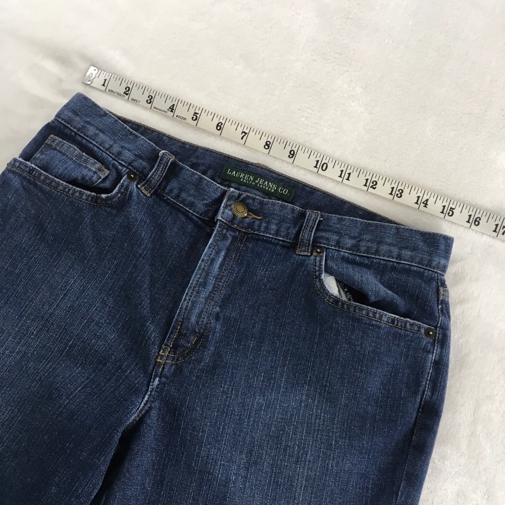 Lauren Jeans Ralph Lauren Capri Cuffed Size 8 - Picture 4 of 8